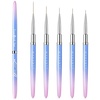 image:imageMakartt Nail Art Brushes Cleaner Nail Polish Brush Bristles Conditioner Restorer Liquid for Solid GelNail ExtensionBuilder GelDip Powder Manicure  70ml236 FlozBlue