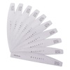 image:imageMakartt Nail File 100180 Grit Nail Files for Natural Nails Professional Strong Emery Boards for Nails Doubled Sides Washable Fingernail Files Manicure Tool SetZebra2pcs Trial Set100180 Grit