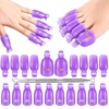 image:imageMakartt Nail Polish Remover Clips Kit 20PCS Reusable Nail Soak Off Clips for Fingers amp Toes Acrylic amp Nail Remover Tools DoubleEnded Cuticle Pusher Fast MessFree Gel Removal at Home or Salonpurple