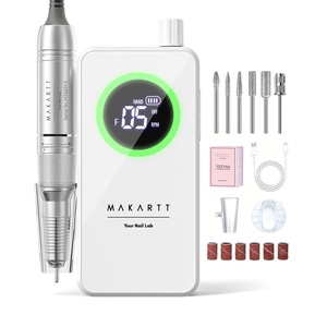 image:imageMakartt Cordless Nail Drill for Beginners Easy amp Safe Electric Nail File for Home DIY Low Vibration Quiet Control with LCD for Gel Removal Shaping amp Nail Care YEEYANYeeyan White