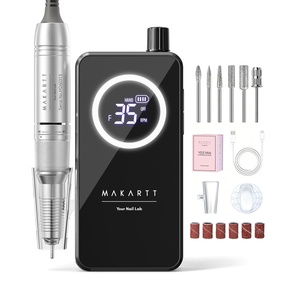 image:imageMakartt Cordless Nail Drill for Beginners Easy amp Safe Electric Nail File for Home DIY Low Vibration Quiet Control with LCD for Gel Removal Shaping amp Nail Care YEEYANYeeyan Black