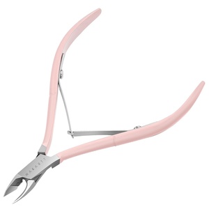 image:imageMakartt Cuticle Nippers Pink Cuticle Trimmer Extremely Sharp Full Jaw Cuticle Remover Nail Care for Manicure Home Salon Use Pack of 1Pink Cuticle Nippers 1 Pack
