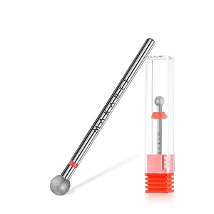 image:imageMakartt Flame Cuticle Nail Drill Bit  332 Shank Tungsten Carbide Bit for Nail Drill Machine Professional Shape Bit for Cuticle Cleaning Smooth Gel NailsSidewall Dead Skin amp Nail Prep SilverSilverF