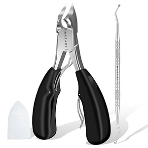 image:imageMakartt Ingrown Toenail Clippers with Nail Lifter Stainless Steel Podiatrist Kit for Thick Nails Manicure amp Pedicure Tools for Men Women amp SeniorsPedicure Kit2 pcs