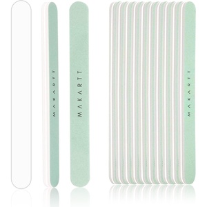 image:imageMakartt Nail Buffer 4006000 Grit Extra Fine Buffer Nail File Nail Buffer and Shine Kit for Natural amp Acrylic Fingernail Easy to Hold Green White 10 Pcs4006000 Grit  10 pcs
