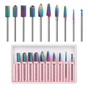 image:imageMakartt Nail Drill Bits Set10Pcs Dimond Tungsten Carbide Nails Bits332 Inch for Acrylic Gel Nails Cuticle ToolsRemove Acrylic Poly Nail Gel Nail Polish B36Bit Kit Manicure Pedicure Home Salon10 Piece Set For Removing Gel