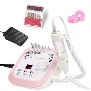 image:imageMakartt Nail Drill Electric Nail File JD700 Nail Drills for Acrylic Nails Professional 30000RPM Manicure Tools Nail Stuff Acrylic Nail Drill for Nail Dip Kit Acrylic Powder Poly Nail Gel B01White