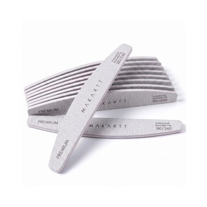 image:imageMakartt Nail File 100180 Grit Nail Files for Natural Nails Professional Strong Emery Boards for Nails Doubled Sides Washable Fingernail Files Manicure Tool SetZebra2pcs Trial Set10pcs 180240 Grit nail files