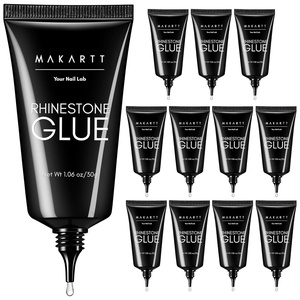 image:imageMakartt Nail Rhinestone Glue with 3D Gel Kit  Super Strong Nail Charm Glue amp Sculpting Gel for DIY Nail Art Drawing Molding amp Embossed Designs Easy to Use for Nail Lovers amp BeginnersA5nail rhinestone glue set  12x30ML