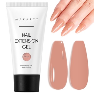 image:imageMakartt Poly Nail Gel 50ML Nude Nature Builder for Nail Extension All Season Gel Color 3D Molding Gel Nail Strengtheners LongLasting DIY Salon QualityA SiestaSiesta