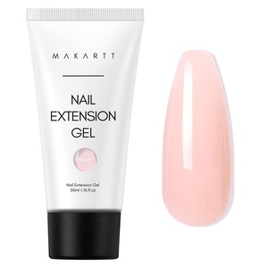 image:imageMakartt Poly Nail Gel 50ML Nude Nature Builder for Nail Extension All Season Gel Color 3D Molding Gel Nail Strengtheners LongLasting DIY Salon QualityA SiestaLight Nude Pink