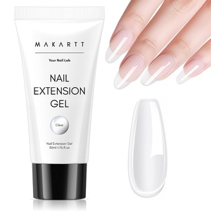 image:imageMakartt Poly Nail Gel 50ML Nude Nature Builder for Nail Extension All Season Gel Color 3D Molding Gel Nail Strengtheners LongLasting DIY Salon QualityA SiestaClear