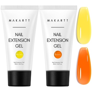 image:imageMakartt Poly Nail Gel 50ML Nude Nature Builder for Nail Extension All Season Gel Color 3D Molding Gel Nail Strengtheners LongLasting DIY Salon QualityA SiestaOrange and Yellow