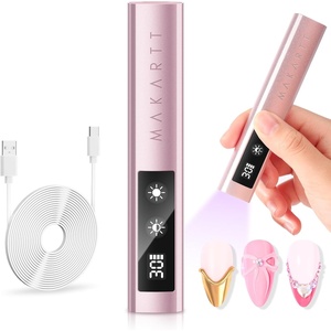 image:imageMakartt UV LED Nail Lamp UV Light for Gel Nails 6W Mini USB Portable Lamp Fast Drying Gel Polish Curing Light 60S Timer Dryer Manicure Salon Home DIYA2Rose Gold