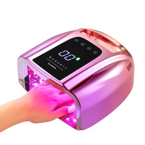 image:imageMakartt UV LED Nail Lamp for Gel Nails  Rechargeable Aurora 30W Nail Light with 39 LEDs Large Space 2600mAh Battery 4 Timers amp Auto Sensor Fast Curing Cordless Nail Lamp for SalonRose PinkA6UV nail lampGradient Purple