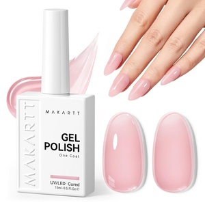 image:imageMakartt UltraPigmented White Gel Nail Polish 15ml One Coat White Gel Polish High Gloss Shine SalonGrade UV Polish Gels Perfect for French Tips amp Nail Art Manicure DIY Salon HomePetal Tint