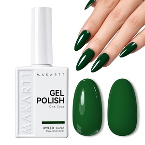 image:imageMakartt UltraPigmented White Gel Nail Polish 15ml One Coat White Gel Polish High Gloss Shine SalonGrade UV Polish Gels Perfect for French Tips amp Nail Art Manicure DIY Salon HomeEvergreen Mood