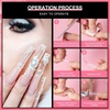 image:image500 Pcs C Curve False Nail Tips Extra Long French Nail Tips Half Cover Straight Square Press Ons Nail Tips 10 SizesXXL Acrylic Fake Nail Tips for Nails ExtensionNail Supplies Salon and DIY