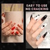 image:imageLong Coffin Fake Nails  500 Pcs Full Cover Natural Ballerina False Nails Acrylic Nail Tips for Nail Extension Manicure Nail Art Supplies
