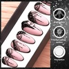 image:imageMakartt 1110 Pcs Rhinestones Set Black Round MultiSize Glass or Crystal for DIY Crafts Nail Art Supplies Accessories Christmas Gift  1110 black round crystals in mixed sizes for nail art makeup crafts and accessory decoration projectsA8 Nail Decoration Black Rhinestone