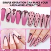 image:imageMakartt 1110 Pcs Rhinestones Set Black Round MultiSize Glass or Crystal for DIY Crafts Nail Art Supplies Accessories Christmas Gift  1110 black round crystals in mixed sizes for nail art makeup crafts and accessory decoration projectsA11 Nail Decoration Dark Purple Rhinestone
