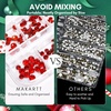 image:imageMakartt 1110 Pcs Rhinestones Set Black Round MultiSize Glass or Crystal for DIY Crafts Nail Art Supplies Accessories Christmas Gift  1110 black round crystals in mixed sizes for nail art makeup crafts and accessory decoration projectsA9 Nail Decoration Red Rhinestone