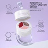 image:imageMakartt ColorPot 5in1 Nail Art Gel 3 Colors Gel Nail Polish No Wipe with Nail Stamp for Stamping Ombre Patting Painting Sculpting amp French Tips with Silicone Head for Manicure Home DIY SalonBerry Ribbon