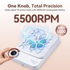 image:imageMakartt Compact Rechargeable Nail Dust Collector  5500RPM Dust Collector Nail Tech ERYNOS Adjustable SpeedQuiet for Polishing Cuticle Manicure SalonampHome Use With 10pcs FiltersampDust Brush WhiteERYNOS White