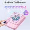 image:imageMakartt Compact Rechargeable Nail Dust Collector  5500RPM Dust Collector Nail Tech ERYNOS Adjustable SpeedQuiet for Polishing Cuticle Manicure SalonampHome Use With 10pcs FiltersampDust Brush WhiteERYNOS Pink