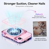 image:imageMakartt Compact Rechargeable Nail Dust Collector  5500RPM Dust Collector Nail Tech ERYNOS Adjustable SpeedQuiet for Polishing Cuticle Manicure SalonampHome Use With 10pcs FiltersampDust Brush WhiteERYNOS Pink