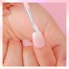 image:imageMakartt Cuticle Trimmer with Cuticle Pusher  Stainless Steel Cuticles Nipper with Dual Spring Ergonomic Handle 7mm Blade amp DualEnded Pusher for Nail Care amp Gel Removal PinkPink Cuticle Pusher