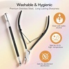 image:imageMakartt Cuticle Trimmer with Cuticle Pusher  Stainless Steel Cuticles Nipper with Dual Spring Ergonomic Handle 7mm Blade amp DualEnded Pusher for Nail Care amp Gel Removal PinkBlack