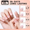 image:imageMakartt Gel Nail Glue Super Strong Solid Nail Glue Gel for False Nails 05 floz 3D Gels Lamp Curing Required