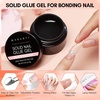 image:imageMakartt Gel Nail Glue Super Strong Solid Nail Glue Gel for False Nails 05 floz 3D Gels Lamp Curing Required