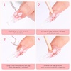 image:imageMakartt HemaFree Nail Glue Remover for Press on Nails Quick Debonder with 5 wooden sticks Easy with a Dropper Updated Formula with Vitamin E Acetonefree for Fake NailsSemicure Stickers 10 ml