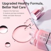 image:imageMakartt HemaFree Nail Glue Remover for Press on Nails Quick Debonder with 5 wooden sticks Easy with a Dropper Updated Formula with Vitamin E Acetonefree for Fake NailsSemicure Stickers 10 ml