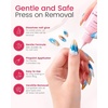 image:imageMakartt Jojoba Oil Press On Nail Glue Remover 30ML2 AcetoneFree Hemafree Debonder Large Capacity for Frequent Presson UsersGentle amp Fast Remove for Press On Nail GluesSolid GlueSemiSolidGlue30ML Nail Glue RemoverPack of 2