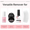 image:imageMakartt Jojoba Oil Press On Nail Glue Remover 30ML2 AcetoneFree Hemafree Debonder Large Capacity for Frequent Presson UsersGentle amp Fast Remove for Press On Nail GluesSolid GlueSemiSolidGlue30ML Nail Glue Remover with DropperPack of 1