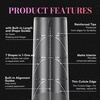 image:imageMakartt Medium Sharp Almond Nail Tips Hybrid Almondetto Shape 15 Sizes Clear Full Cover Fake Nails Extension 240PCS Half Matte Soft Gel Tips for DIY Nail Lovers Presson Creators Salon Supplies240 PCSXL Tapered Square