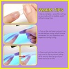 image:imageMakartt Medium Sharp Almond Nail Tips Hybrid Almondetto Shape 15 Sizes Clear Full Cover Fake Nails Extension 240PCS Half Matte Soft Gel Tips for DIY Nail Lovers Presson Creators Salon Supplies2 PCS UV Nail Glue