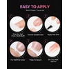 image:imageMakartt Medium Sharp Almond Nail Tips Hybrid Almondetto Shape 15 Sizes Clear Full Cover Fake Nails Extension 240PCS Half Matte Soft Gel Tips for DIY Nail Lovers Presson Creators Salon Supplies240 PCSDuck Nail Tips