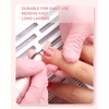 image:imageMakartt Nail Drill Bits Sanding Bands  100 Pcs 180240 Grit File Set with 31mm Mini Mandrel for Acrylic Gel Manicure and Pedicure Pink180 Grit