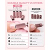 image:imageMakartt Nail Drill Bits Sanding Bands  100 Pcs 180240 Grit File Set with 31mm Mini Mandrel for Acrylic Gel Manicure and Pedicure Pink240 Grit