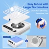 image:imageMakartt Nail Dust Collector Filter  Replacement Filter Reusable Dust Filter For Larina Nail Dust Collector Vacuum Fan Dust Nail Tool Attach 99 of Nail Dust Easy to Clean 2 Pack WhiteLarina Nail Dust Collector