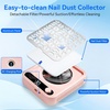 image:imageMakartt Nail Dust Collector Filter  Replacement Filter Reusable Dust Filter For Larina Nail Dust Collector Vacuum Fan Dust Nail Tool Attach 99 of Nail Dust Easy to Clean 2 Pack WhiteLarina Nail Dust Collector Pink