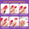 image:imageMakartt Nail Glue Remover for Press on Nails  30ML Hemafree Glueoff Easy Removal Versatile Debonder for Glue on Tips Regular Polish Quick Glues and SemiCured Sticker DIY Manicure Supply169 Fl Oz Pack of 1