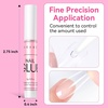image:imageMakartt Nail Glue Remover for Press on Nails  30ML Hemafree Glueoff Easy Removal Versatile Debonder for Glue on Tips Regular Polish Quick Glues and SemiCured Sticker DIY Manicure Supply10 Count 07 Fl Oz Pack of 1