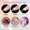image:imageMakartt Nail Glue Remover for Press on Nails  30ML Hemafree Glueoff Easy Removal Versatile Debonder for Glue on Tips Regular Polish Quick Glues and SemiCured Sticker DIY Manicure Supply100 Count 7 Fl Oz Pack of 1