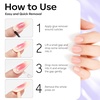 image:imageMakartt Nail Glue Remover for Press on Nails  30ML Hemafree Glueoff Easy Removal Versatile Debonder for Glue on Tips Regular Polish Quick Glues and SemiCured Sticker DIY Manicure Supply105 Fl Oz Pack of 1