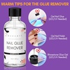 image:imageMakartt Nail Glue Remover for Press on Nails  30ML Hemafree Glueoff Easy Removal Versatile Debonder for Glue on Tips Regular Polish Quick Glues and SemiCured Sticker DIY Manicure Supply169 Fl Oz Pack of 1